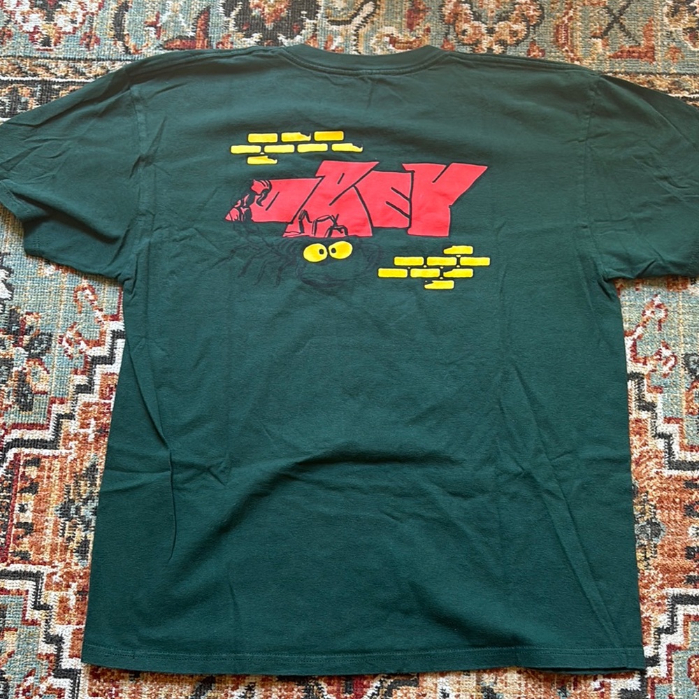 Obey Dark Green Graphic Tee